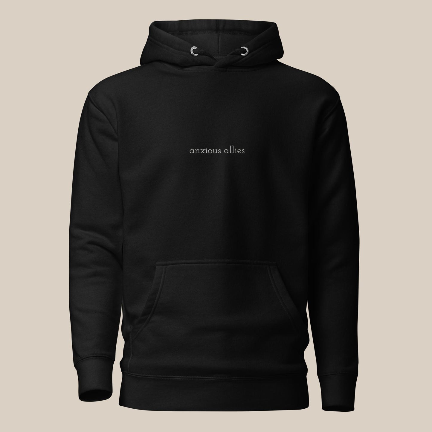 anxious allies hoodie